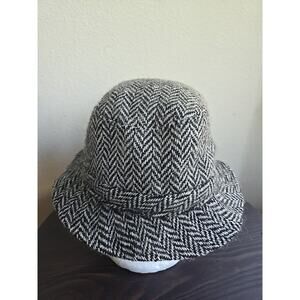 Hats of Ireland Castlebar Donesal Wool Tweed Cap Fedora Mens Sz 7 3/8 Large